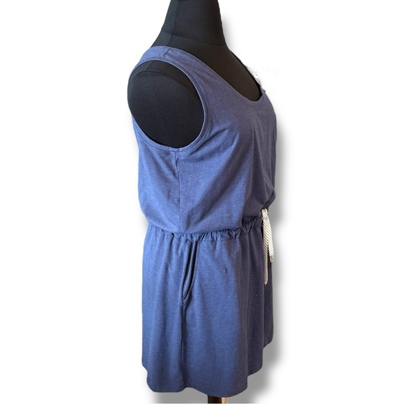 ZELLA Gwen Ponte Knit Tank Dress - Navy Nightfall XXL - Picture 5 of 13